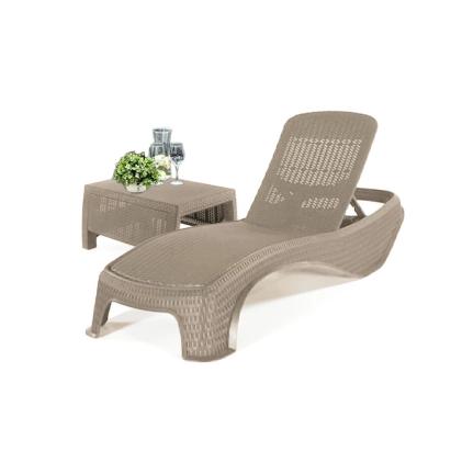 Curver Set șezlonguri de grădină Atlantic cu masă Corfu Mobalis Homvera