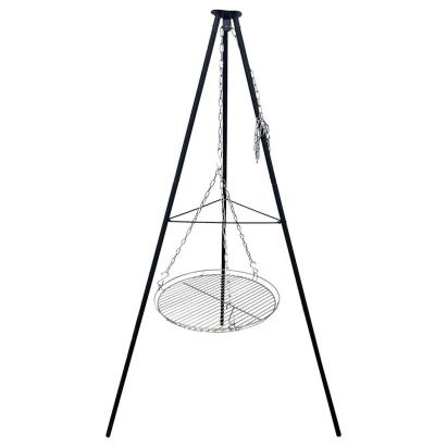 Mirpol MIR-HP48 Grătar suspendat din oțel cu trepied 51 cm Mobalis Homvera