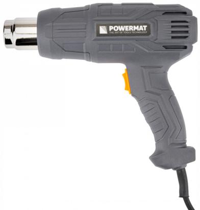 Powermat Pistol electric de căldură cu 2 viteze, 4 duze, 600°C, 2000W, PM-OP-2000MN Mobalis Homvera