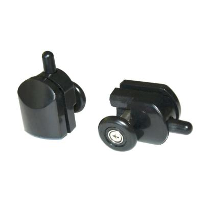 Kerra Rolă simplă pentru cabină de duș Z7 Black Mobalis Homvera