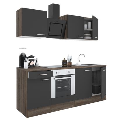 Leziter Mobilier de bucătărie Yorki 210, design cuptor inferior Mobalis Homvera