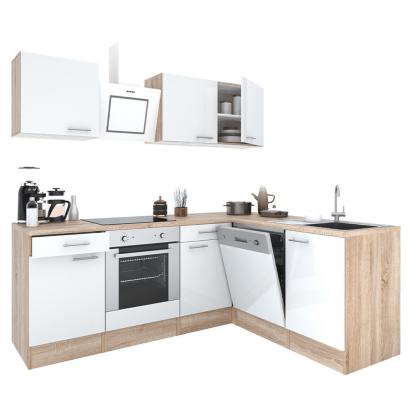 Leziter Dulap de bucătărie de colț Yorki 220 cu cuptor de jos Mobalis Homvera