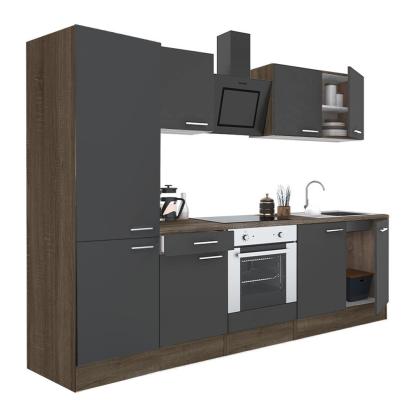 Leziter Mobilă de bucătărie Yorki 270 cu cuptor inferior și rafturi Mobalis Homvera