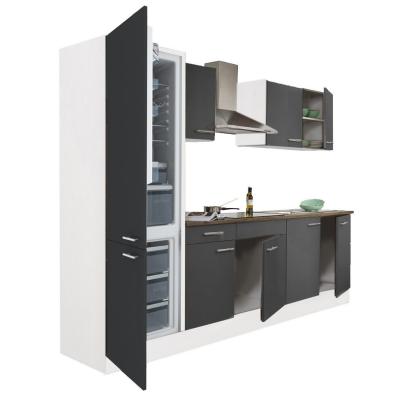 Leziter Mobilă de bucătărie Yorki 270 cu congelator inferior și frigider Mobalis Homvera