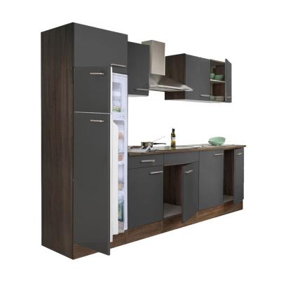 Leziter Mobilier de bucătărie Yorki 270 cu frigider cu congelator superior Mobalis Homvera