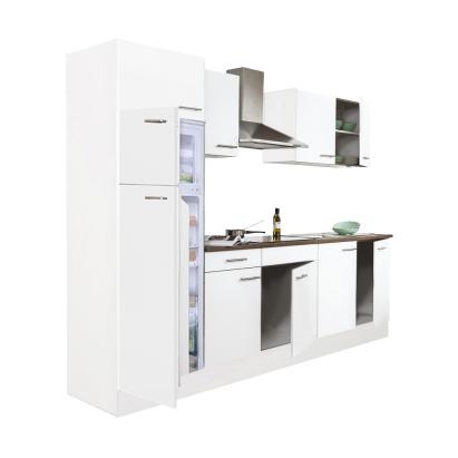 Leziter Mobilier de bucătărie Yorki 270 cu frigider cu congelator superior Mobalis Homvera