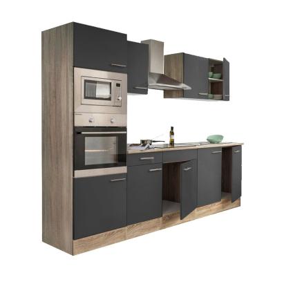 Leziter Mobilier de bucătărie Yorki 270 cu cuptor și cuptor cu microunde Mobalis Homvera