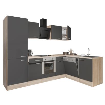 Leziter Dulap de bucătărie de colț Yorki 280 cu rafturi Mobalis Homvera