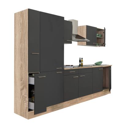 Leziter Mobilier de bucătărie Yorki 300 cu rafturi Mobalis Homvera