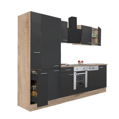 Leziter Mobilă de bucătărie Yorki 310 cu cuptor inferior și rafturi Mobalis Homvera