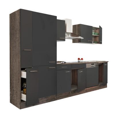 Leziter Mobilier de bucătărie Yorki 310 cu rafturi Mobalis Homvera