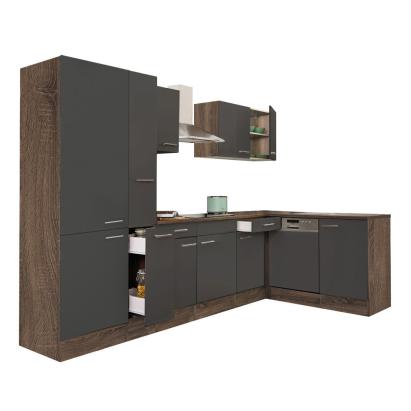 Leziter Dulap de bucătărie de colț Yorki 310 cu rafturi Mobalis Homvera