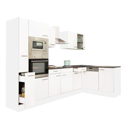 Leziter Unitate de bucătărie de colț Yorki 310 cu cuptor și cuptor cu microunde Mobalis Homvera