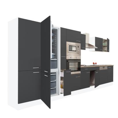 Leziter Mobilă de bucătărie Yorki 430 cu congelator inferior și frigider Mobalis Homvera