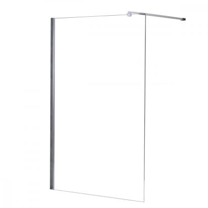 Leziter Cabină de duș River walk-in 100x190 cm cromată Mobalis Homvera