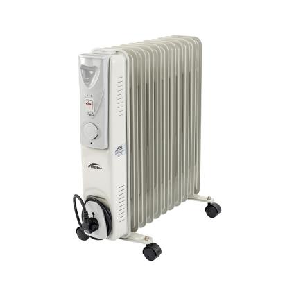Leziter Radiator cu ulei Norde, format din 11 piese, 1000W/1500W/2500W Mobalis Homvera