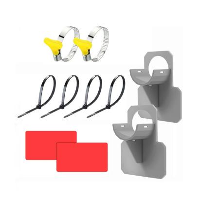 Leziter Suport pentru țeavă de piscină 38 mm gri Mobalis Homvera