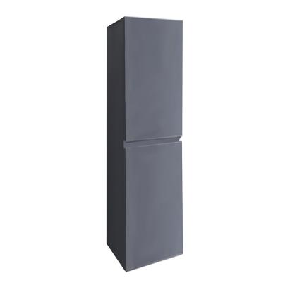 Leziter Dulap lateral Cube gri, montat pe perete Mobalis Homvera