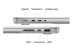 MacBook Pro 14.2"/Apple M4 Max (CPU 14-core, GPU 32-core, Neural Engine 16-core)/36GB/1TB - Silver - INT KB NewTechnology Media