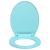 Capac WC cu închidere silențioasă, verde, oval GartenMobel Dekor