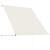 Copertină retractabilă, crem, 100 x 150 cm GartenMobel Dekor