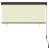 Jaluzea tip rulou de exterior, crem, 140 x 250 cm GartenMobel Dekor