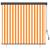 Jaluzea tip rulou de exterior, alb și portocaliu, 160 x 250 cm GartenMobel Dekor