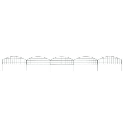 Set gard de grădină arcuit, verde, 77,3 x 26 cm GartenMobel Dekor