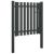 Poartă de gard grădină, antracit, 1 x 1,25 m, oțel GartenMobel Dekor