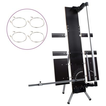 Tăietor de spumă cu picioare din aluminiu, 200 W GartenMobel Dekor