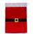 Sac cadouri Mos Craciun 50x70 cm, din poliester, rosu Household NewTrend
