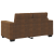 Set de canapea 3 pcs Marron 221 x 78 x 80 cm Piele artificiala GartenMobel Dekor