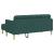Set de canapea 2 pcs Verde închis 173 x 131 x 67 cm țesătură GartenMobel Dekor