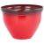 Ghiveci decorativ de flori, rotund, rosu, 38x28.5 cm, Strend Pro GartenVIP DiyLine
