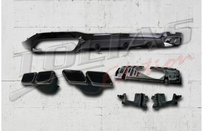 Difuzor Bara Spate Mercedes E-Class W213 (2016-2019) B Design Negru Lucios Performance AutoTuning