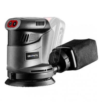 Graphite ȘLEFUIT ORBITAL FĂRĂ ACUMULATOR ENERGY, 18V, 125MM, FĂRĂ BATERIE!, GRAFIT Mobalis Homvera