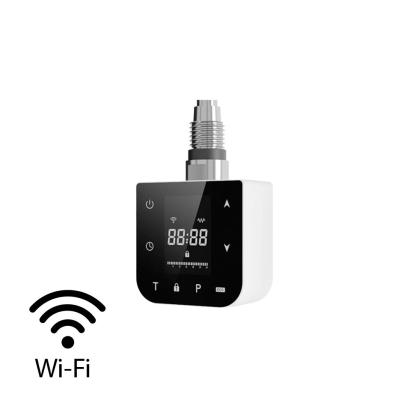 Leziter Cartuș de încălzire Wifi pentru radiator de prosoape cu regulator digital de temperatură 400W alb Mobalis Homvera