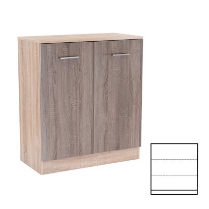 Leziter Comodă Miami cu 2 uși 80x92 cm stejar York-stejar Sonoma Mobalis Homvera