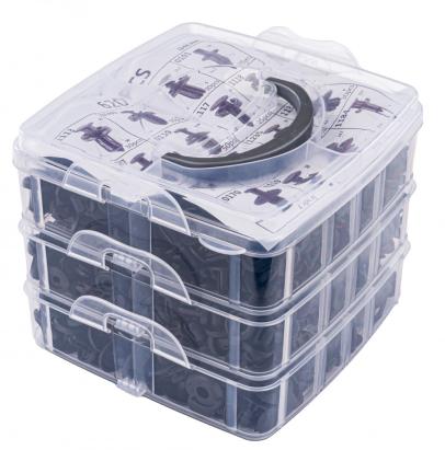 Red Technic Set de elemente de fixare auto 635 buc RTKST0100 Mobalis Homvera