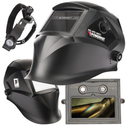 Powermat Ecran de sudură cu autoîntunecare TRUE COLOR LCD PM-APS-600TC Mobalis Homvera