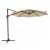 Mirpol Umbrelă de grădină bej Kazuar 3,5 m Mobalis Homvera
