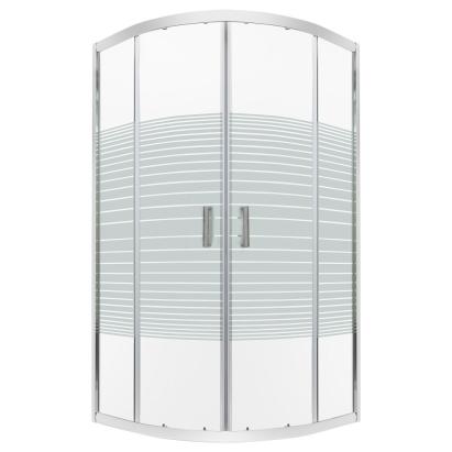 Kerra Cabină de duș curbată Madera 80x80x190 fără cădiță Mobalis Homvera