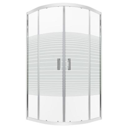 Kerra Cabină de duș curbată Madera 90x90x165 fără cădiță Mobalis Homvera