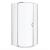 Kerra Cabină de duș curbată Splash 80x80 cm fără cădiță Mobalis Homvera