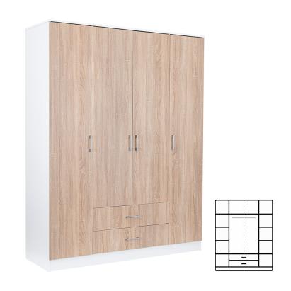 Leziter Dulap Miami 160x205 cm stejar sonoma-alb Mobalis Homvera