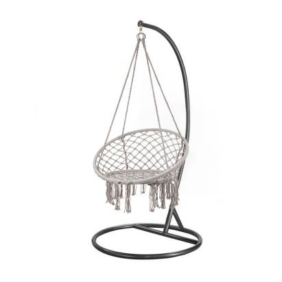 Leziter Scaun suspendat Cardenas cu suport gri-negru Mobalis Homvera