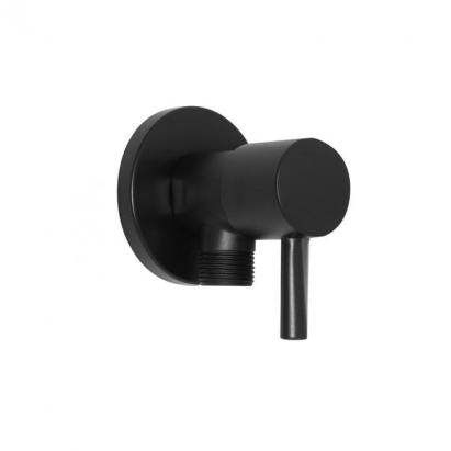 Kerra ZOCZ Robinet unghiular rotund 1/2x1/2 negru Mobalis Homvera