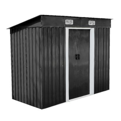 Leziter Șopron de depozitare a uneltelor de grădină Nebraska 4x8 Mobalis Homvera