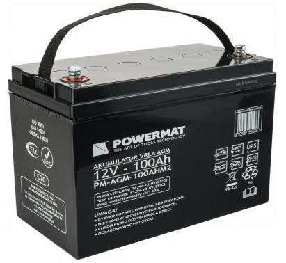 Powermat Baterie PM-AGM-100AHM2 Mobalis Homvera