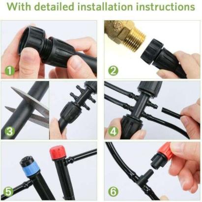 Leziter Sistem de irigații pentru grădini mari Laster Mobalis Homvera